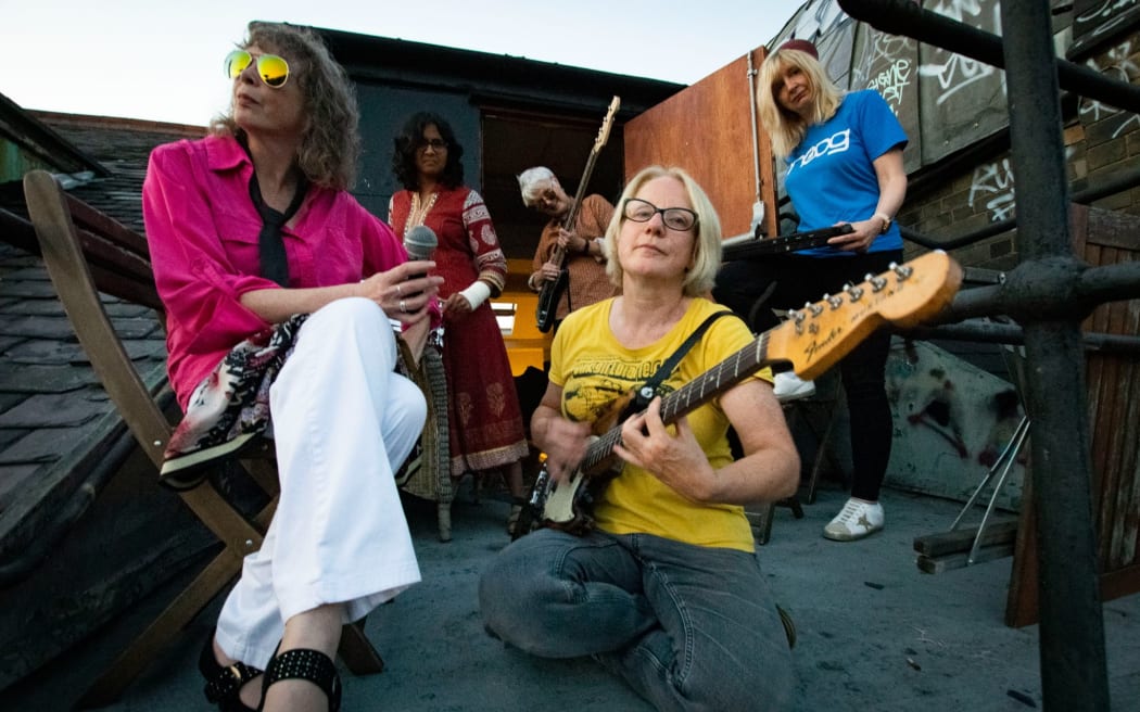 Ruth's band, The Verinos.