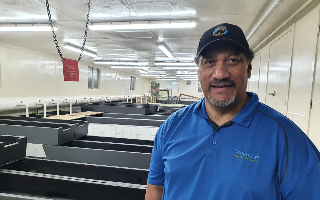 Bevin Severinsen, CEO of the Tongariro National Trout Centre