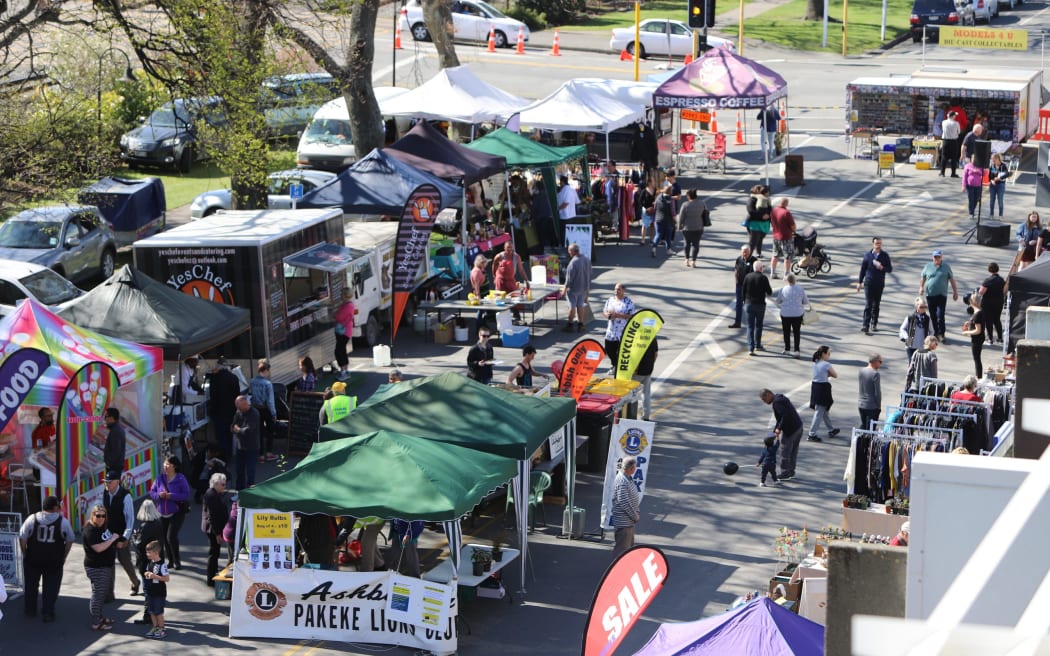 Market day stoush in Ashburton RNZ News