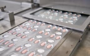 Pfizer in the making of its Covid-19 antiviral pills, Paxlovid, in Freiburg, Germany in 2021.