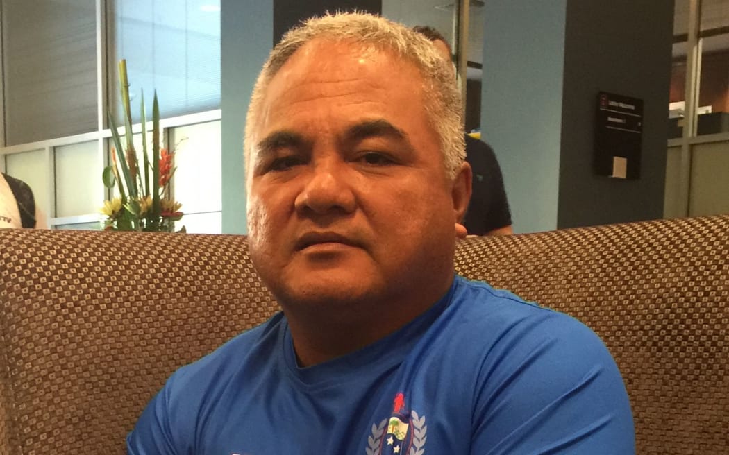 Outgoing Samoa sevens assistant coach and manager Galumalemana Rudolph Moors.