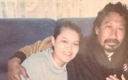 Taulagi "Lagi" Afamasaga - pictured with his daughter Amy