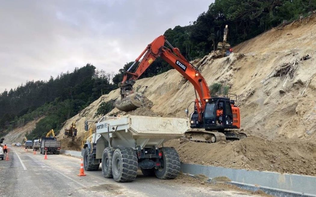 Waka Kotahi repairs of Brynderwyn Hills