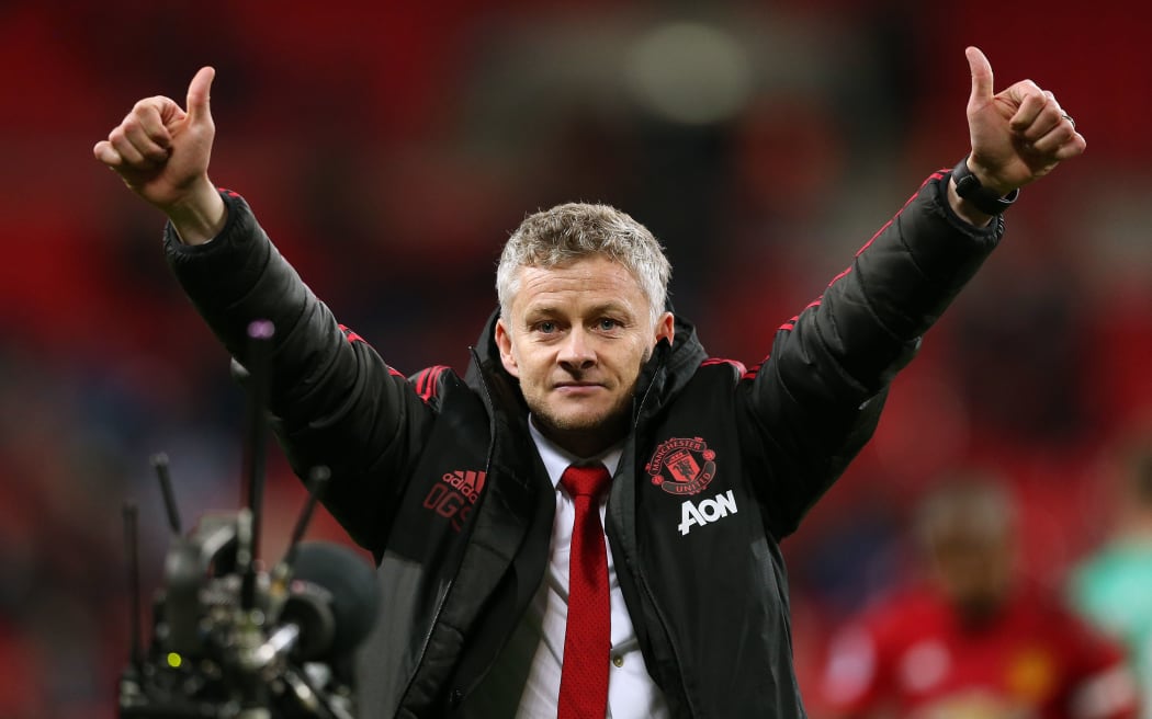 Manchester Untied Manager Ole Gunnar .