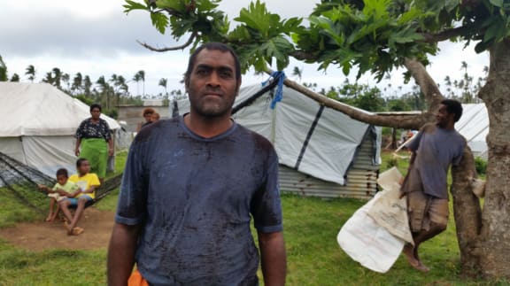 Niko Komainavoka the chairman of the Naqaidamu village council on Fiji's Koro Island