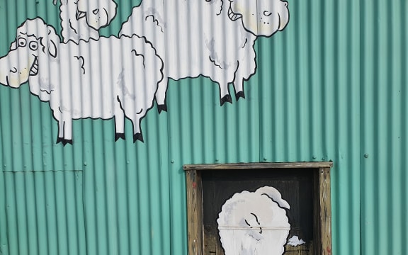 A mural in Hawkes Bay