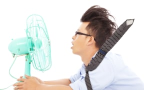 New Zealand is suffering a fan shortage as Kiwis swelter in record heat and humidity.