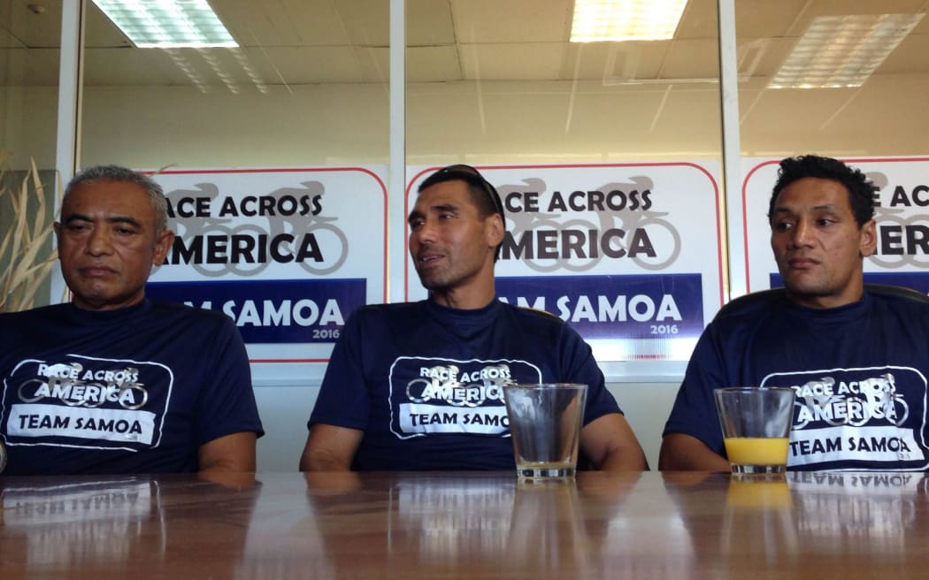 Samoa is entering a team in the Race Across America for the first time.