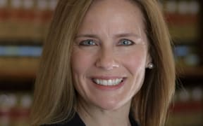 In this file undated handout photo obtained July 5, 2018 courtesy of University of Notre Dame/Julian Velasco shows Amy Coney Barrett.