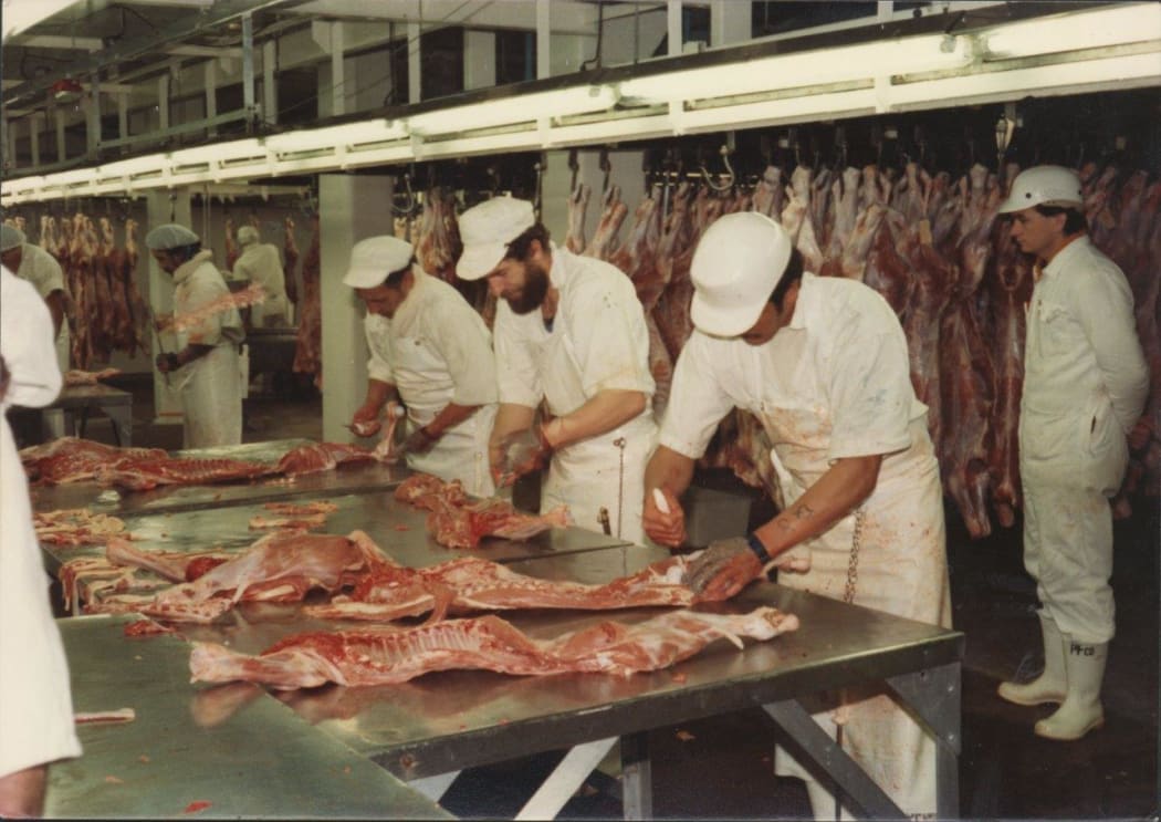 Pātea marks 40 years since freezing works closed
