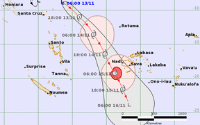 Tropical Cyclone Warning Number 6 issued 2132 UTC Sunday 12 November 2023.