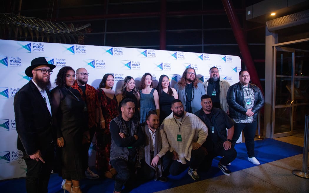 Prior to the start of the 2022 Pacific Music Awards.