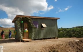 A newly built Habitat for Humanity home in Fiji