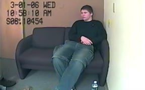 Brendan Dassey in a police interview that was featured in the Making A Murderer documentary.