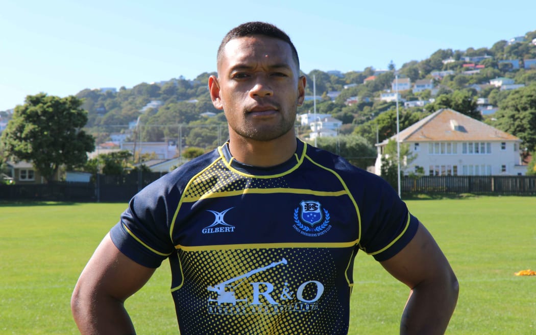 Tomasi Alosio is one of six internationals in the Samoa Barbarians squad.