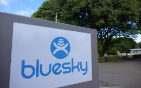Telecommunications company Bluesky.