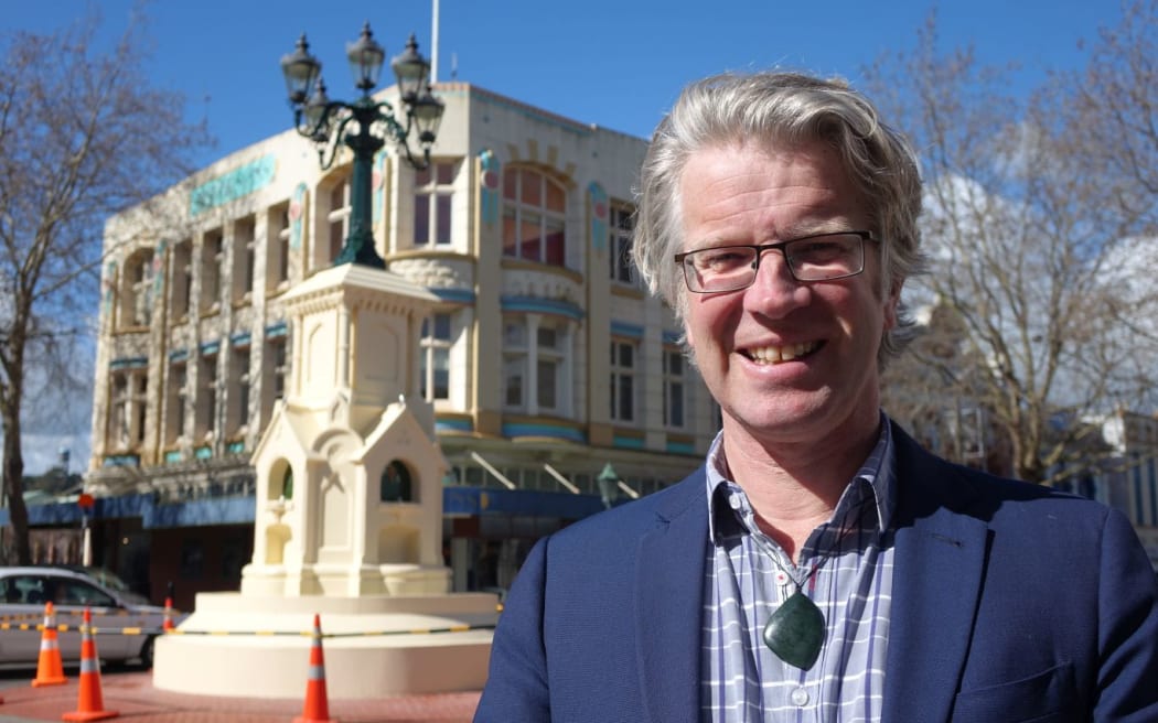 Whanganui mayor Hamish McDouall