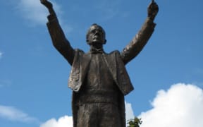Gustav Holst sculpture in Cheltenham