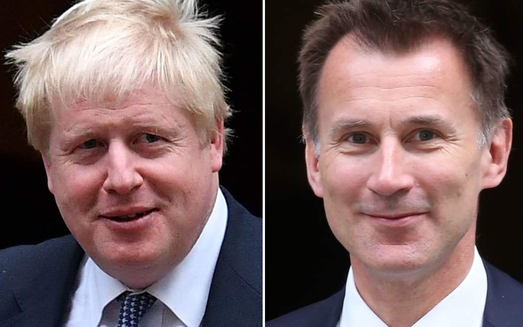 Boris Johnson and Jeremy Hunt are the final two names in the running for leader of the British Conservative Party.