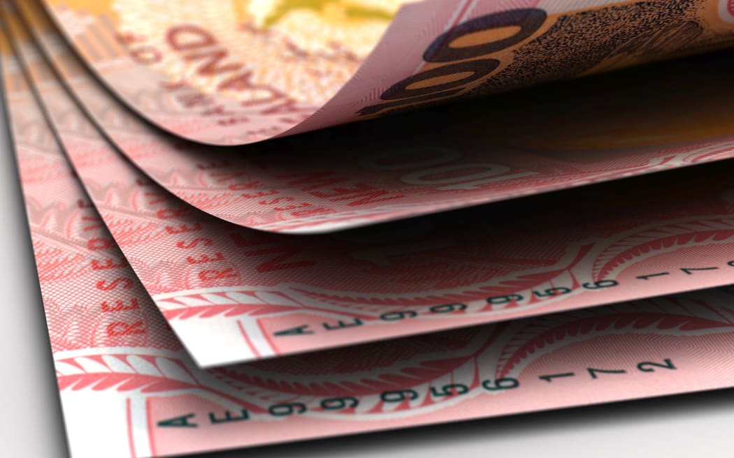 Zbliżenie dolara nowozelandzkiego