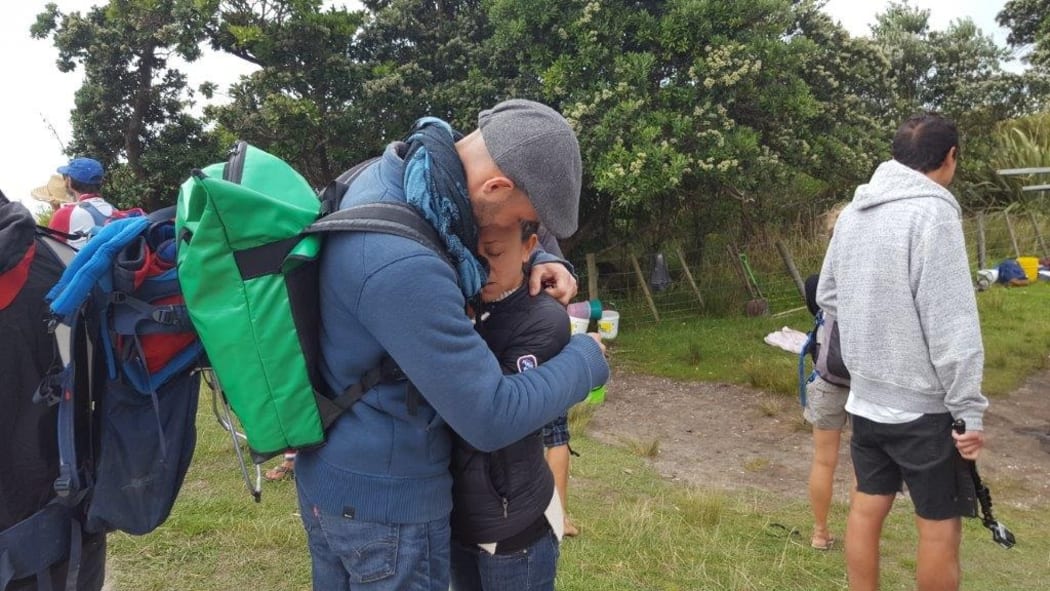 Golden Bay whale stranding - tears from a volunteer