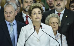 President Dilma Rousseff denounced the impeachment vote as a coup.