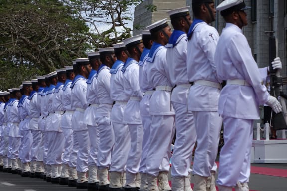 Fiji Military Parade.