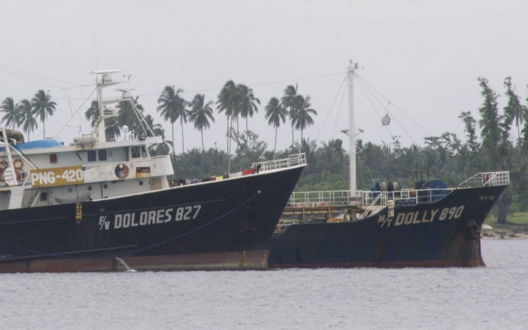 Filipino fishing vessels docked in Madang, PNG.