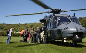 NZ Defence Force evacuation