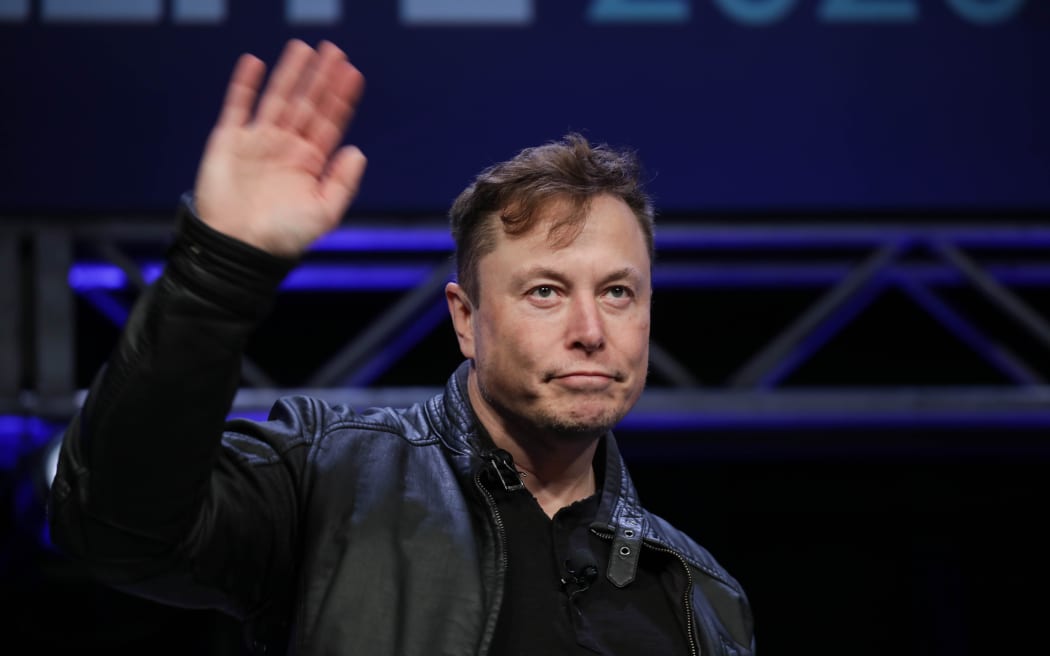 Elon Musk, założyciel i główny inżynier SpaceX, bierze udział w konferencji satelitarnej 2020 w Waszyngtonie, Stany Zjednoczone, 9 marca 2020 r.