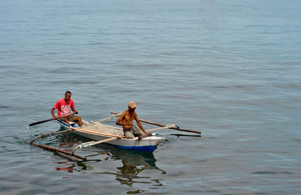 Timorese fishermen