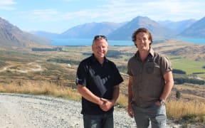NZSki chief executive Paul Anderson and The Remarkables ski area manager Ross Lawrence.
