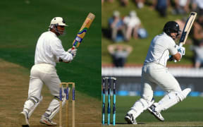 Martin Crowe and Ross Taylor
