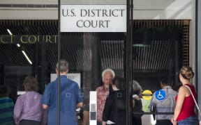 The US District Court building in Honolulu, Hawaii.