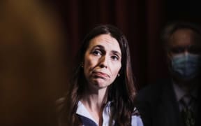 Prime Minister Jacinda Ardern visited the West Coast, which was damaged by severe weather early this month.