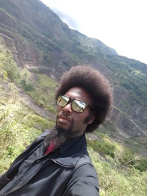 Gerald Turumanu at Panguna mine