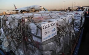 First batch of AstraZeneca/Oxford coronavirus (COVID-19) vaccines, are being unloaded from a plane upon arrival at Khartoum International Airport.
