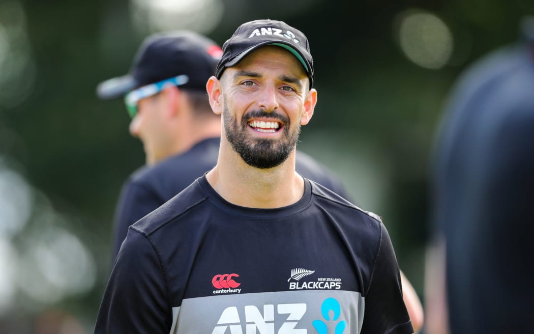 Nieuw-Zeelandse cricketspeler Daryl Mitchell.