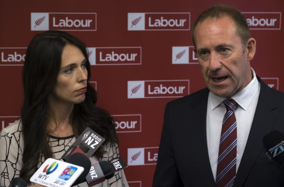 Jacinda Ardern and Andrew Little speak with media about Little nominating Ardern as Deputy Leader. Wednesday 01 March 2017