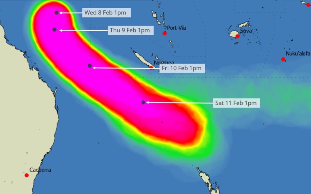 Uncertainty clouds path of newly named Tropical Cyclone Gabrielle RNZ