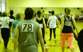 Dancers audition for Le Grand Continental