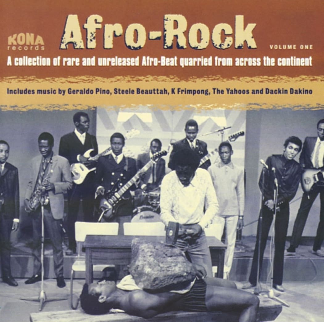 cover of Duncan Brooker's compliation: Afro Rock Vol 1.