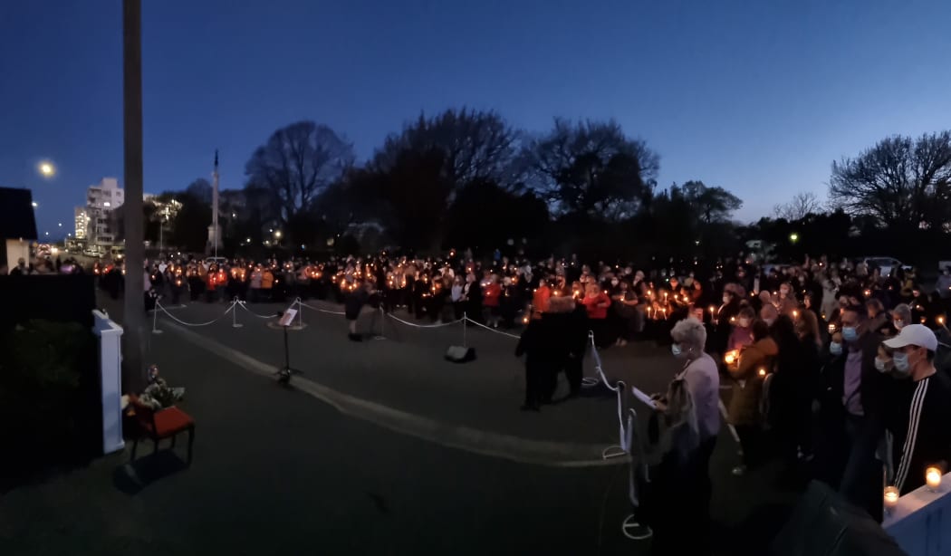 Timaru tragedy Vigil held for sisters RNZ News