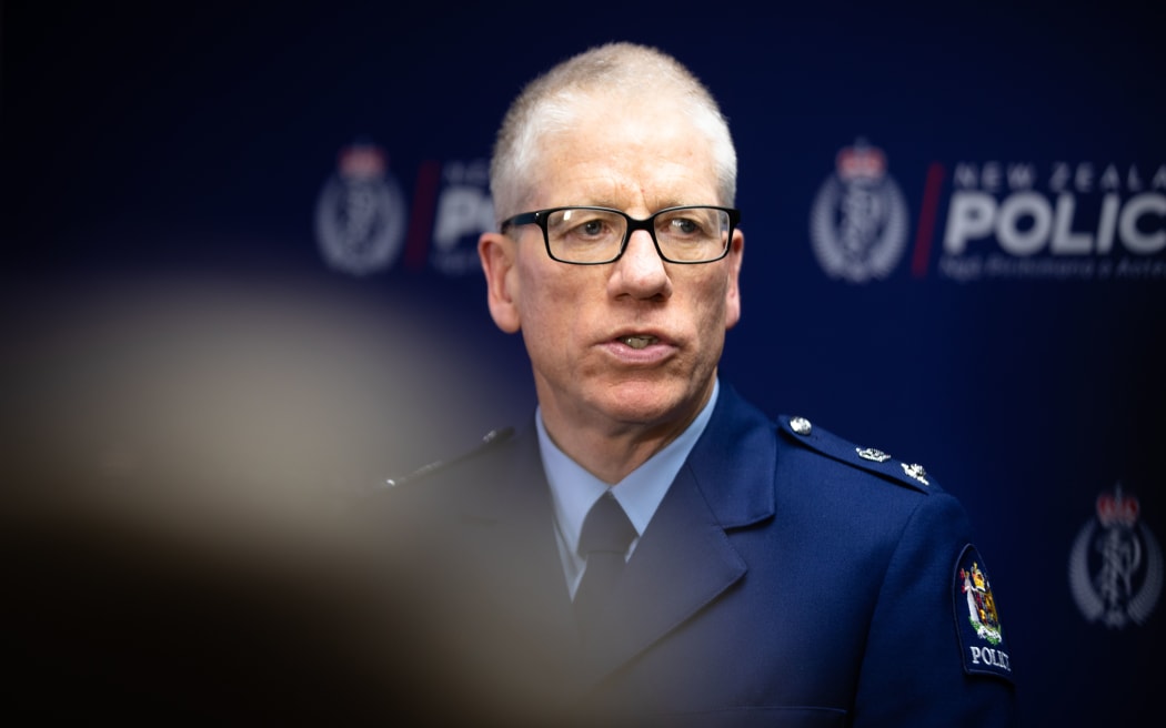 NZ Police National Organised Crime Group head Detective Superintendent Greg Williams.