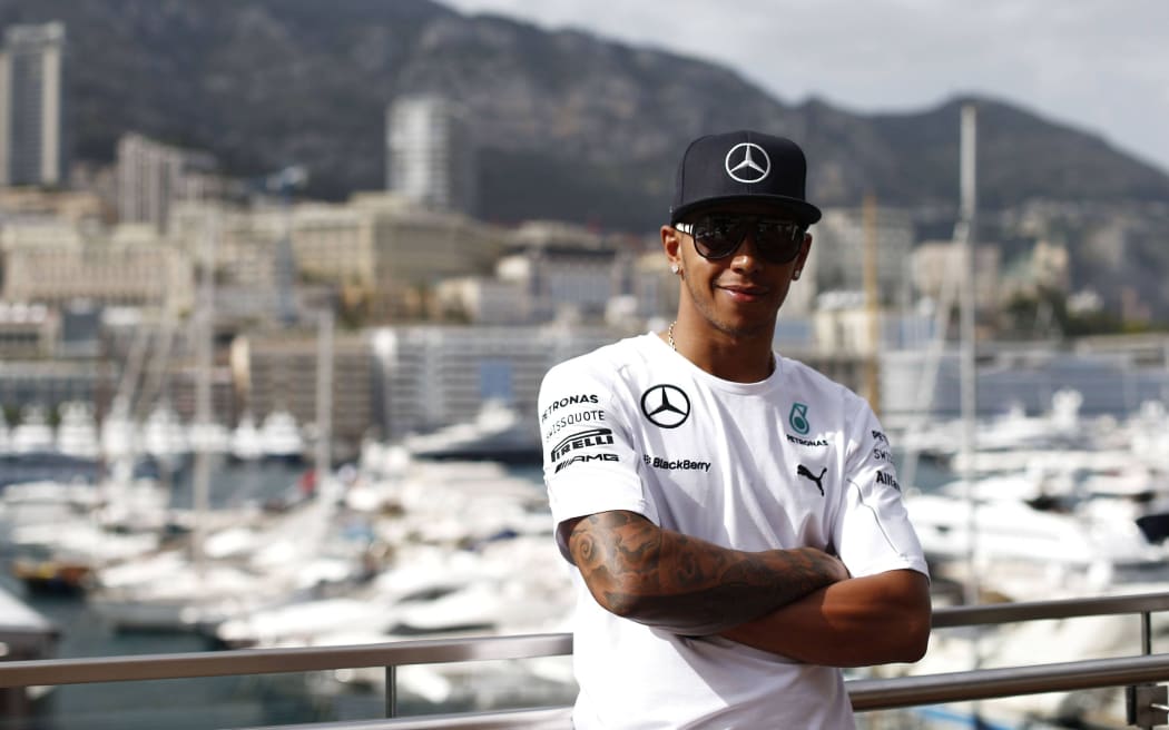 Lewis Hamilton in  Monaco 2015