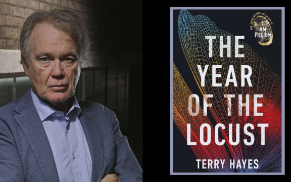 Terry Hayes The Year of the Locust author and book composite image