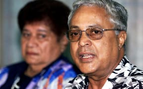 The leader of Fiji's Labour Party, Mahendra Chaudhry
