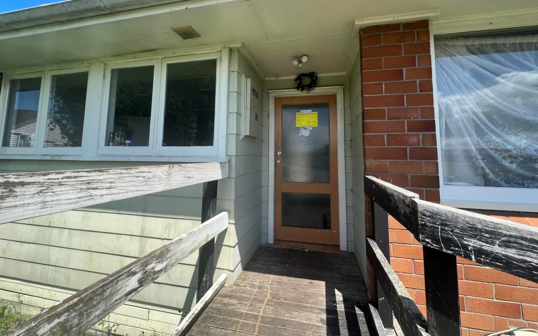 Paul Mark's yellow-stickered home which is put on properties with very restricted entry.