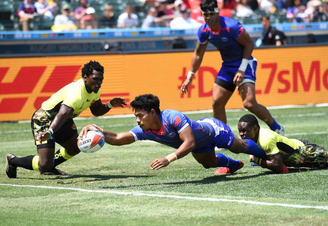 Murphy Paulo last played for Samoa at the Rugby World Cup Sevens in July.
