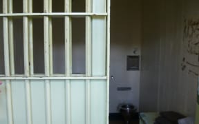 A cell at Auckland Prison.